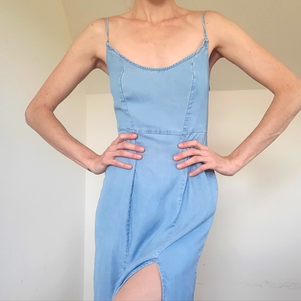 GUESS - Long denim dress